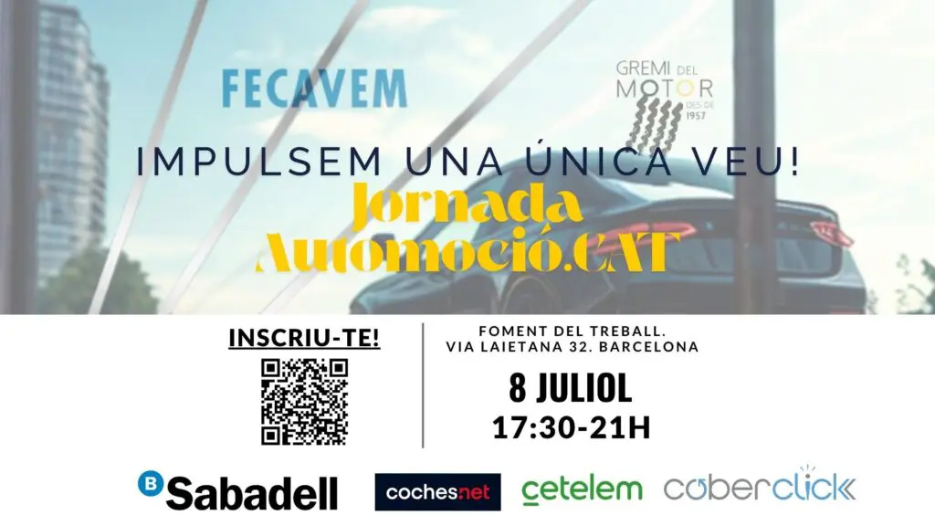 SAVE THE DATE! Gran Jornada Automoció Barcelona